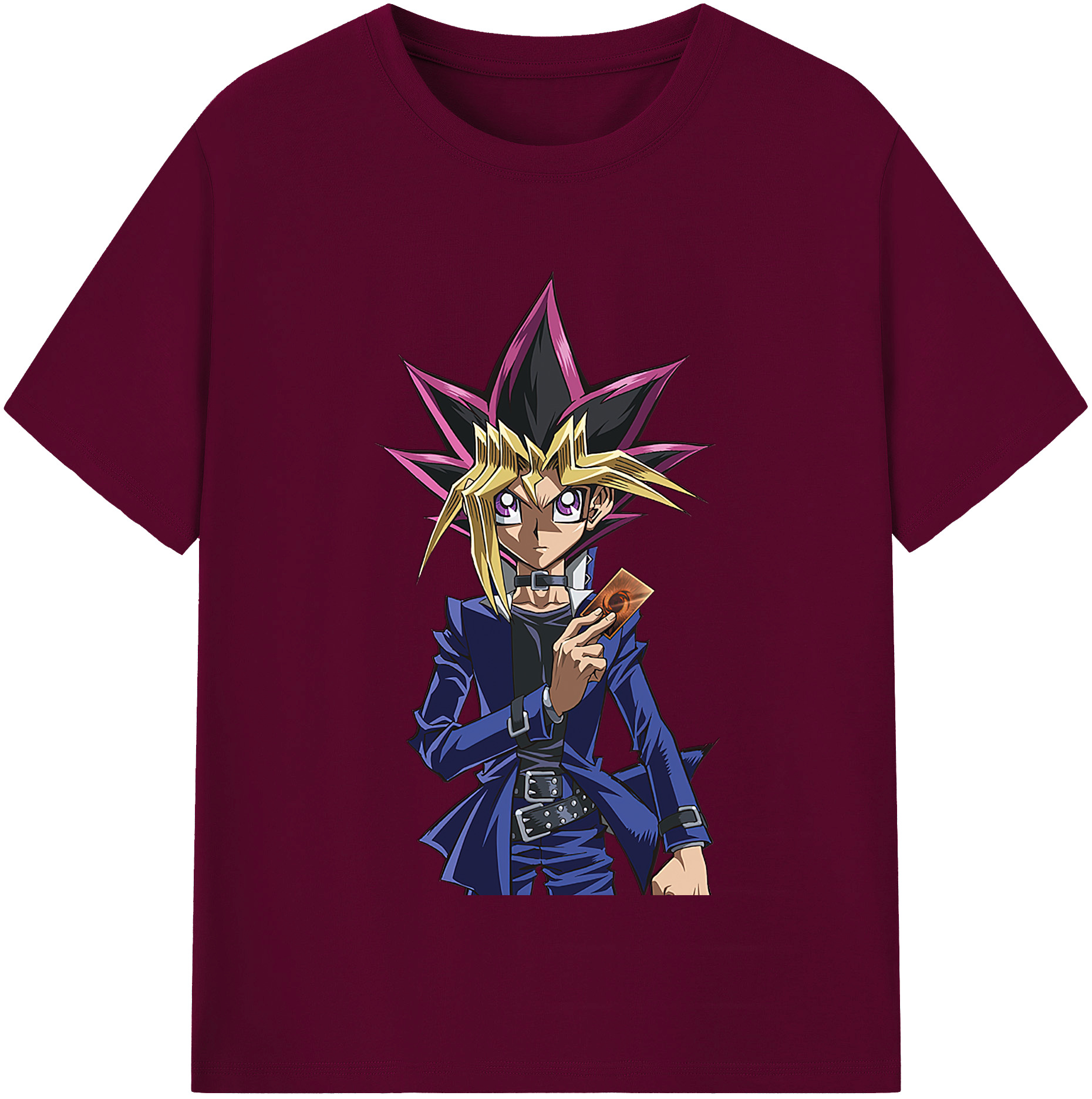 （画像用） 遊☆戯☆王 Yu-Gi-Oh! レディースカジュアルプリントTシャツ（綿100％）